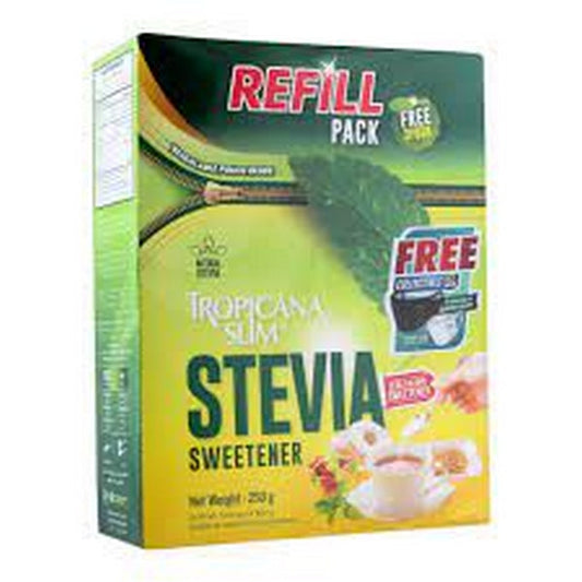 TROPICANA SLIM STEVIA SWEETENER 250G