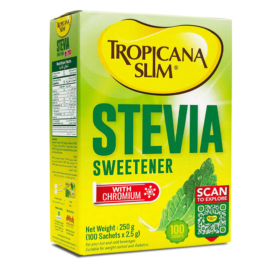 TROPICANA SLIM STEVIA SWEETNER 125G