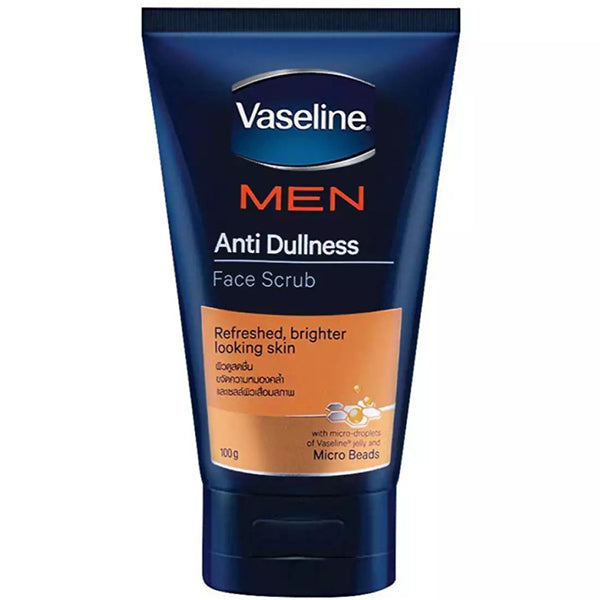 VASELINE MEN ANTI DULLNESS FACE SCRUB 100G