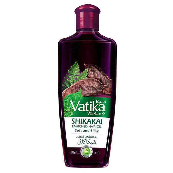 VATIKA NATURALS SHIKAKAI SOFT & SILKY HAIR OIL 100ML