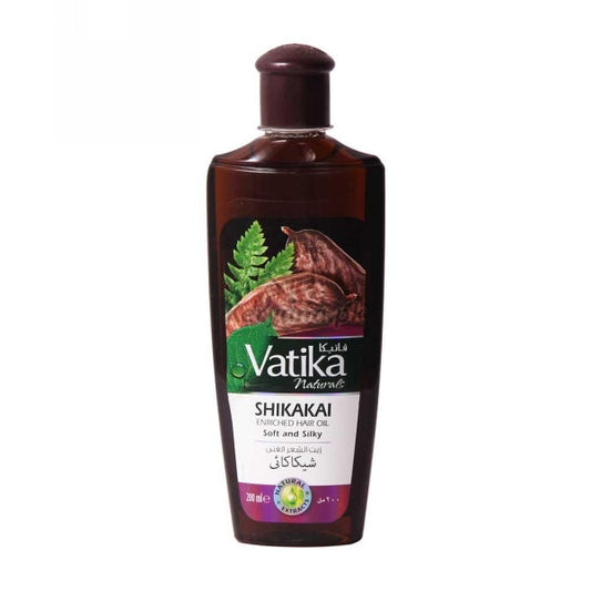VATIKA NATURALS SHIKAKAI SOFT & SILKY HAIR OIL 200ML