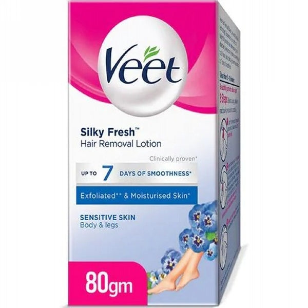  VEET SILKY FRESH HAIR REMOVAL CREAM 80GM