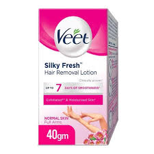 VEET SILKY FRESH HAIR REMOVAL LOTION 40GM