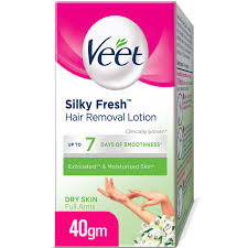 VEET SILKY FRESH HAIR REMOVAL LOTION NS 40G