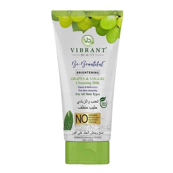 VIBRANT BEAUTY GRAPES & YOGURT CLEANSING MILK 150ML