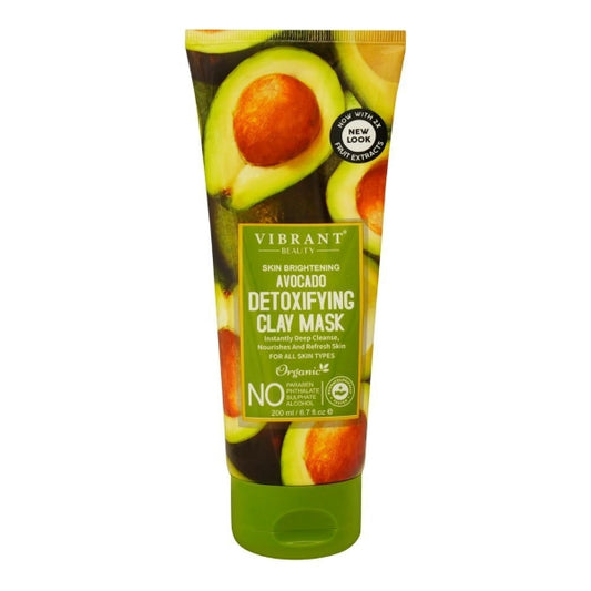 VIBRANT BEAUTY AVOCADO CLAY MASK 200ML