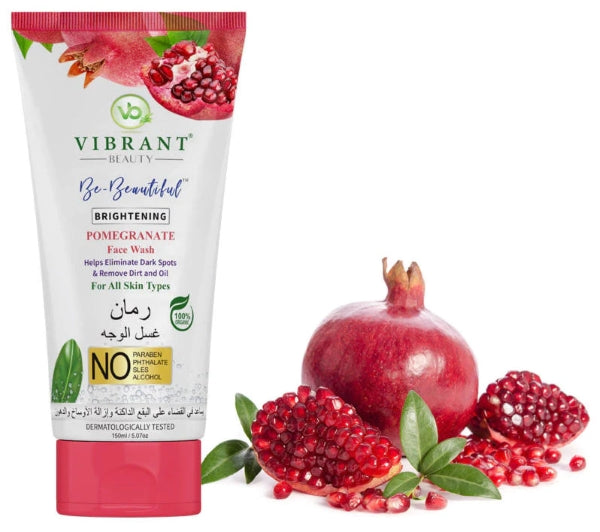 VIBRANT BEAUTY POMEGRANATE MOISTURIZING FACE WASH 150ML
