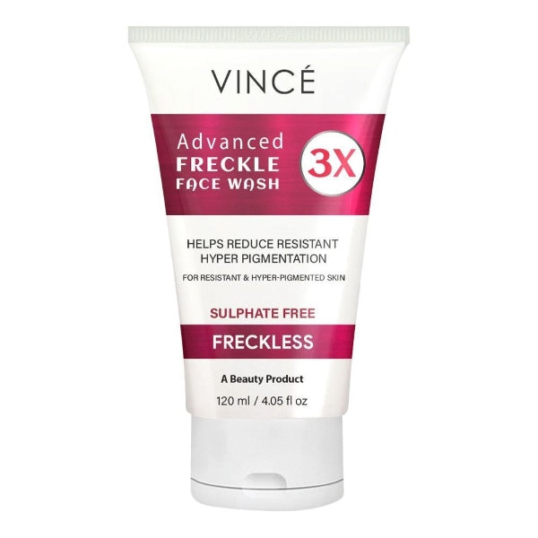 VINCE ADVANCED FRECKLE FACE WASH 120ML