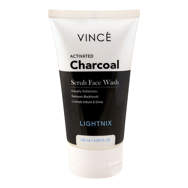 VINCE CHARCOAL LIGHTNIX ACTIVE FACE WASH 120ML