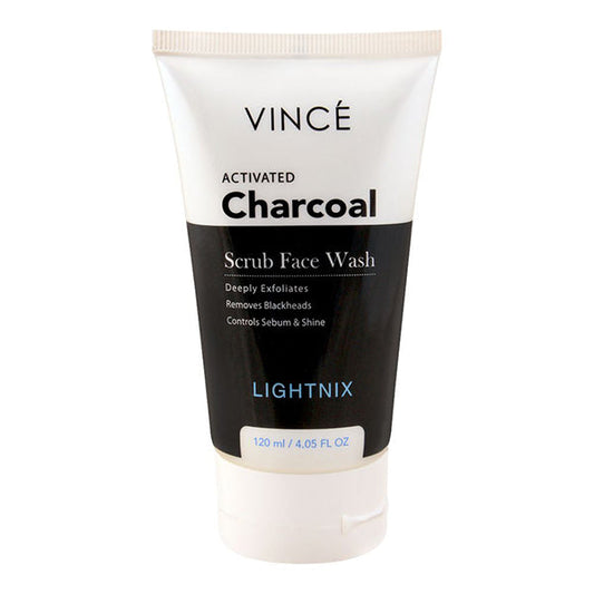 VINCE CHARCOAL LIGHTNIX ACTIVE FACE WASH 120ML