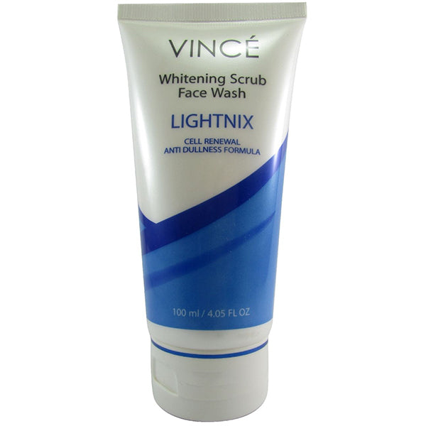 VINCE LIGHTNIX CHARCOAL SCRUB FACE WASH 120ML
