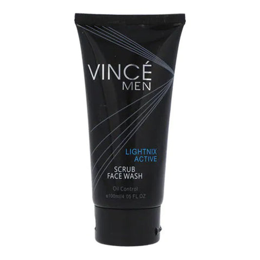  VINCE MEN LIGHTINX ACTIVE SCRUB FACE WASH 100ML