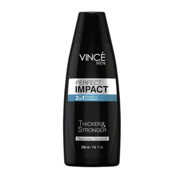 VINCE PERFECT IMPACT 2IN1 SHAMPOO+CONDITIONER 230ML