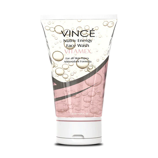 VINCE VITAMIN NUTRIV ENERGY FACE WASH 120ML