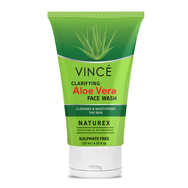 VINCE ALOE VERA FACEWASH 120ML