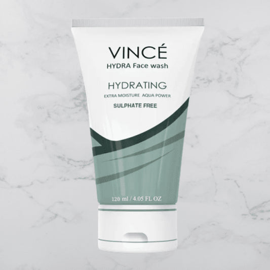 VINCE HYDRA FACE WASH SULPHATE FREE 120ML