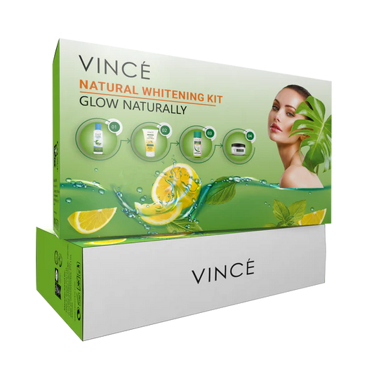 VINCE NATURAL WHITENING KIT GLOW NATURALLY KIT