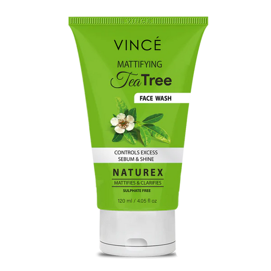 VINCE TEA TREE FACEWASH 120ML