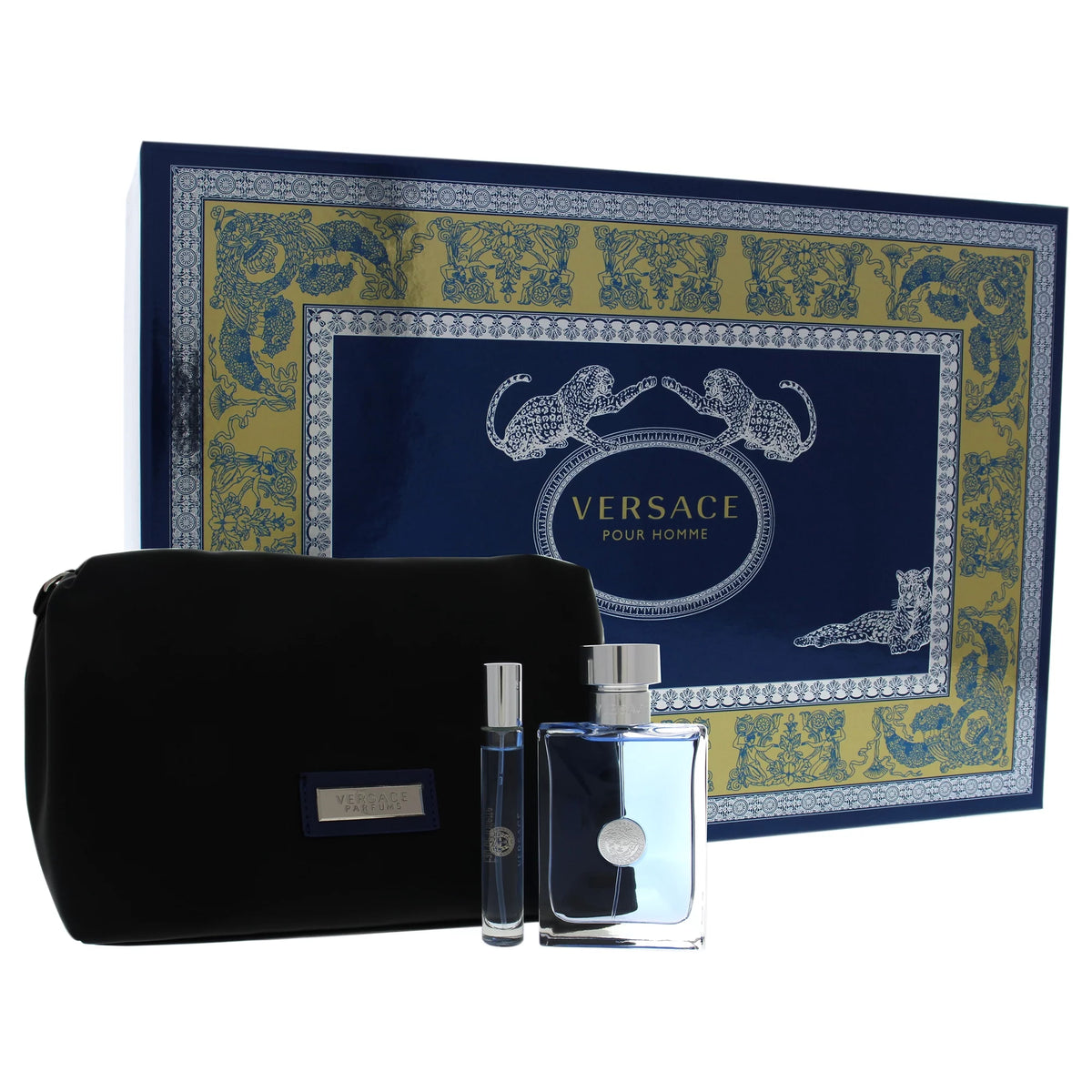 VERSACE POUR HOMME PERFUME SET 3PCS