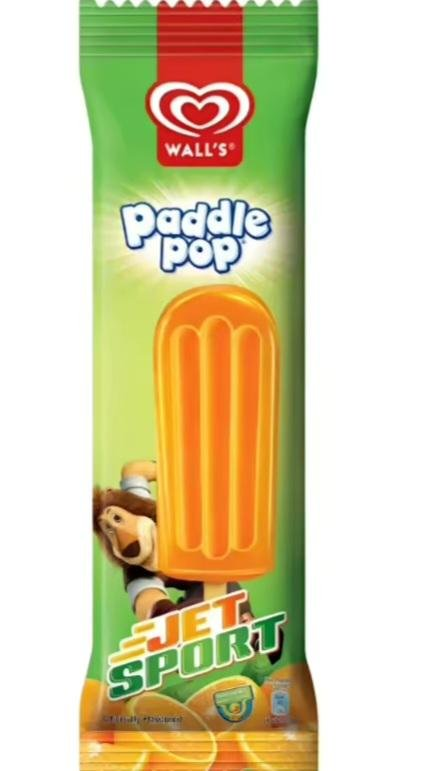WALLS PADDLE POP JET SPORT ORANGE FLAVOUR 50ML