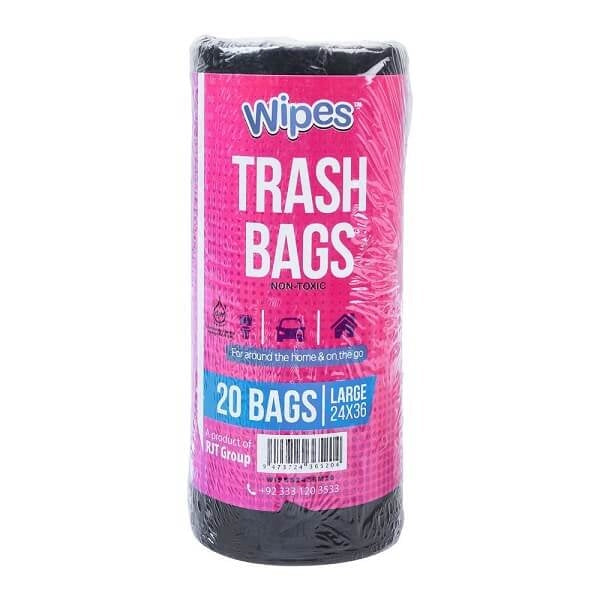 WIPES TRASH BAG 18 20