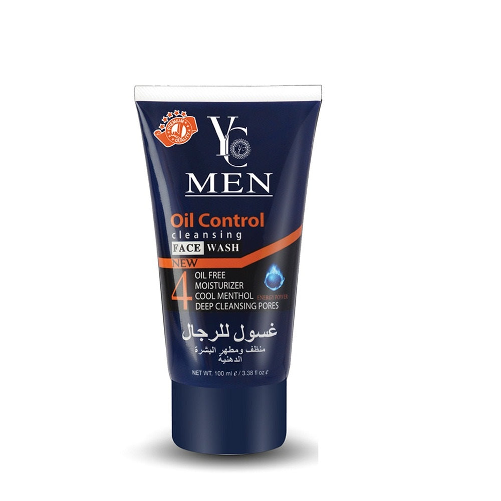 YC MEN OIL CONTROL FACE WASH 100ML