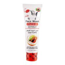 YC Whitening Papaya Face Wash 100ML – Brightening & Deep Cleansing Formula