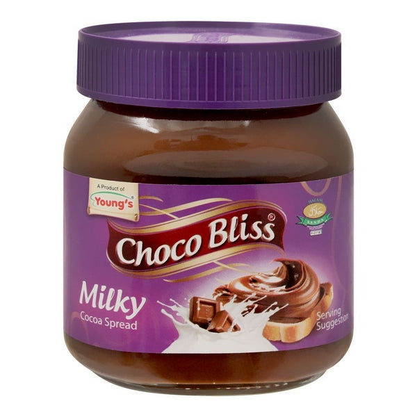 YOUNGS CHOCO BLIS MILKI COCOA SPREAD 350GM
