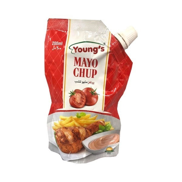 YOUNGS CHUP MAYO CHUP SAUCE 200ML
