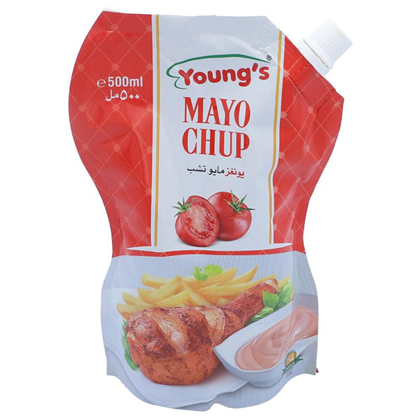 YOUNGS CHUP MAYO CHUP SAUCE 500ML
