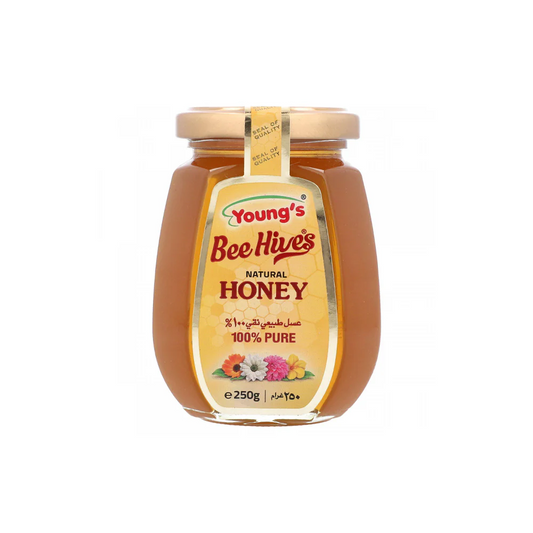 YOUNGS BEE HIVES HONEY 250G