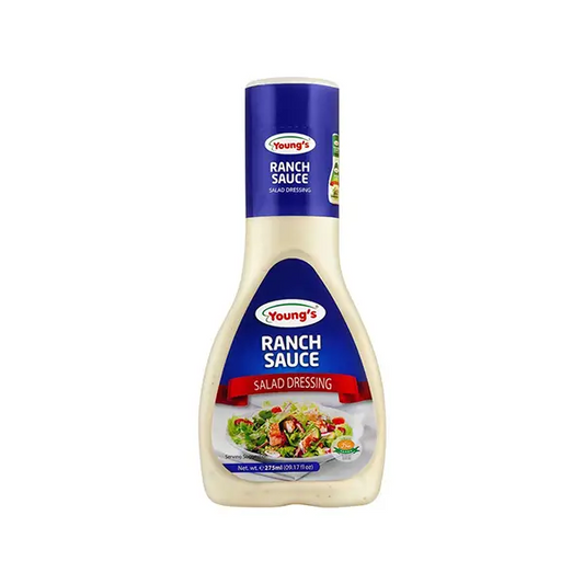 YOUNGS RANCH SAUCE SALAD DRESSING 275ML