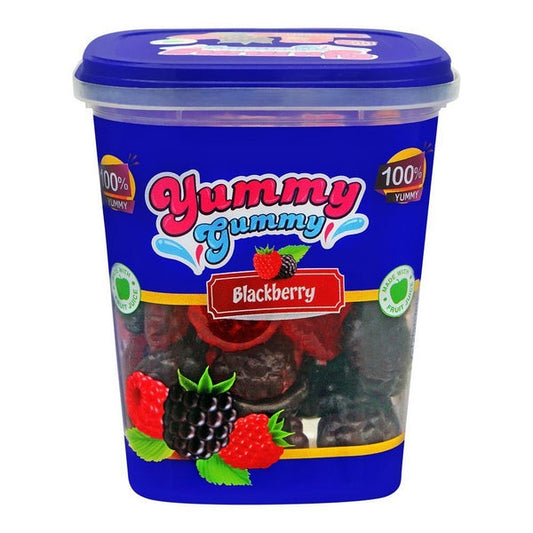 YUMMY GUMMY JELLY BLACKBARRY TUB 175G