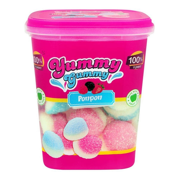 YUMMY GUMMY CANDY PONPON TUB 175G