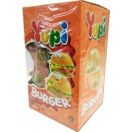 YUPI JELLY MINI BURGER 72PCS