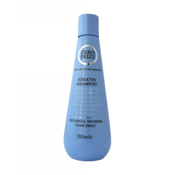 ZERO FRIZZ KERATIN CONDITIONER DETANGLE NOURISH CONDITIONER 355ML