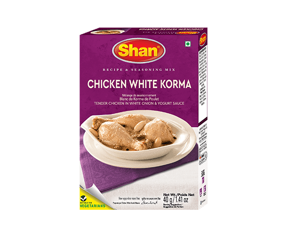 SHAN CHICKEN WHITE KORMA 40G