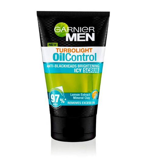 GARNIER MEN TURBOLIGHT OIL CONTROL FACEWASH 100ML