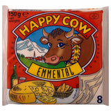 HAPPY COW EMMENTAL SLICE CHEESE 150G