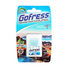 GOFRESS PEPPERMINT DENGAN FLAVOR 24STRIPS
