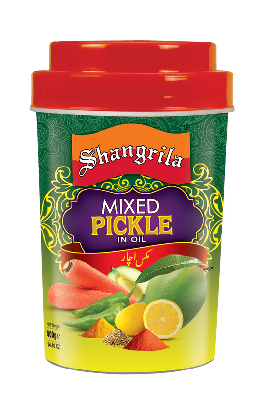 SHANGRILA MIXED PICKLE IN OIL 400G